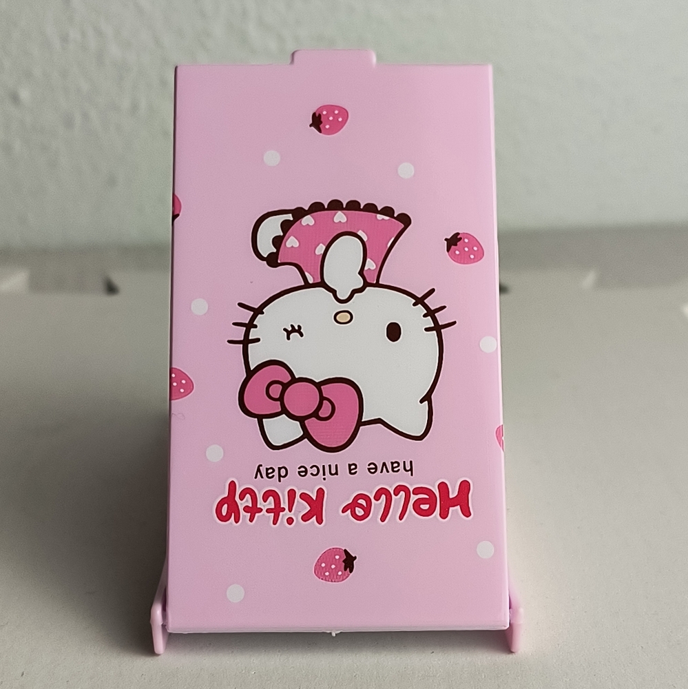 Novelty Rectangular Mirror & Comb Pink - Picture 6 of 11